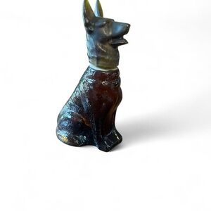 Vintage Avon noble prince aftershave German Shepard bottle